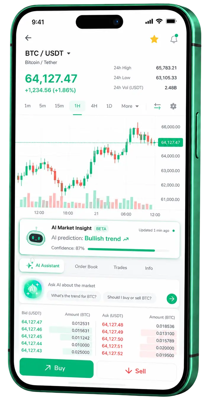 Veltrix Nexaro — aplicación móvil Panel móvil de trading Veltrix Nexaro